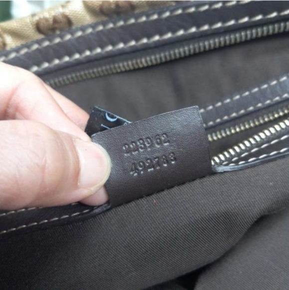 Authentic Gucci GG Monogram Supreme Mixed Crystal Boston Doctor Satchel Bag - Picture 11 of 11